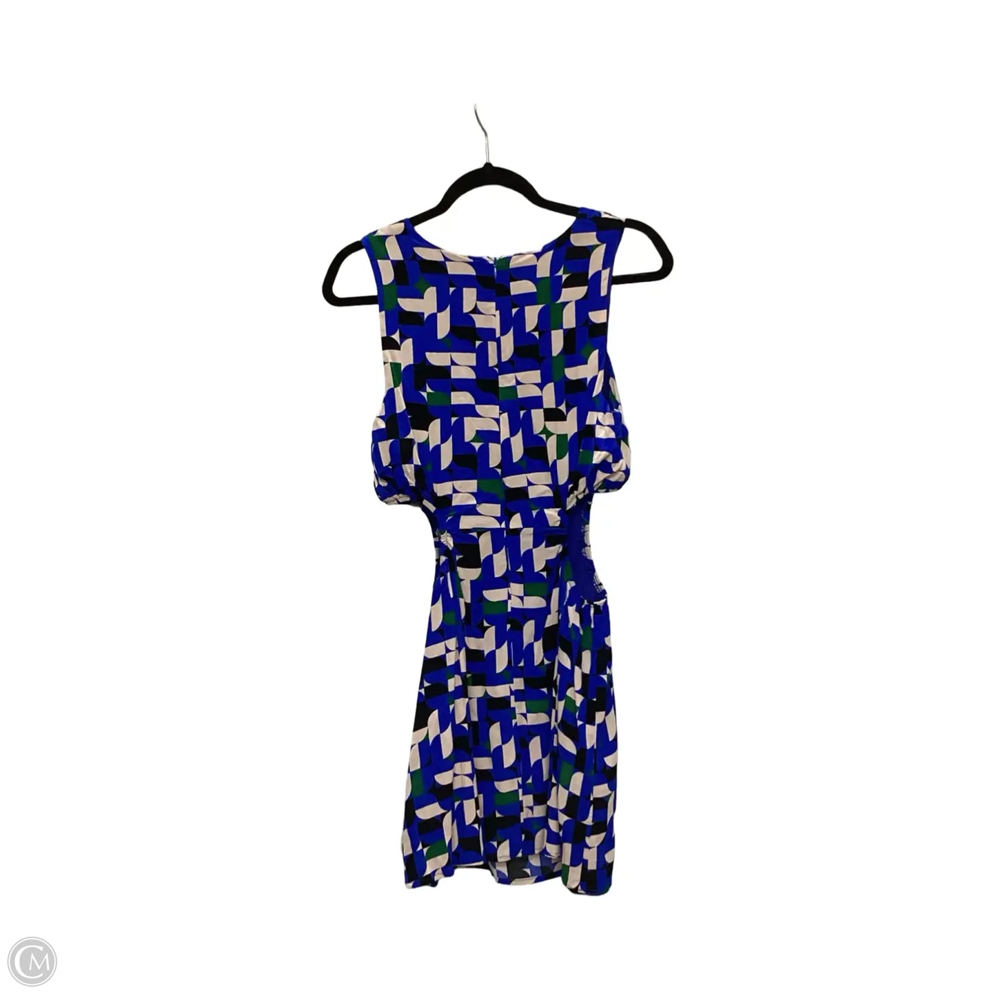 Dress Casual Short By Olivaceous In Geometric Pattern, Size: L