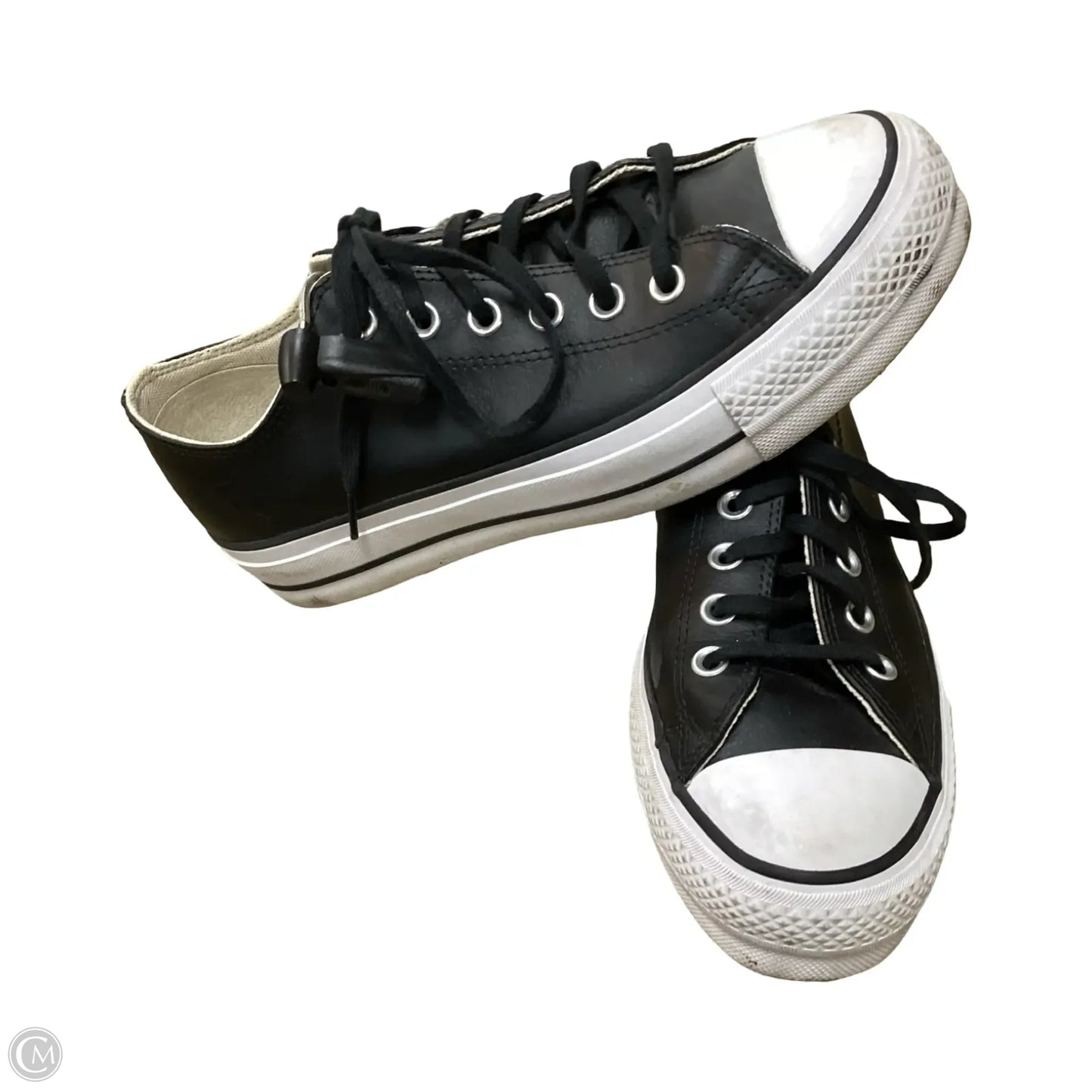 Shoes Sneakers Platform By Converse In Black, Size: 7.5