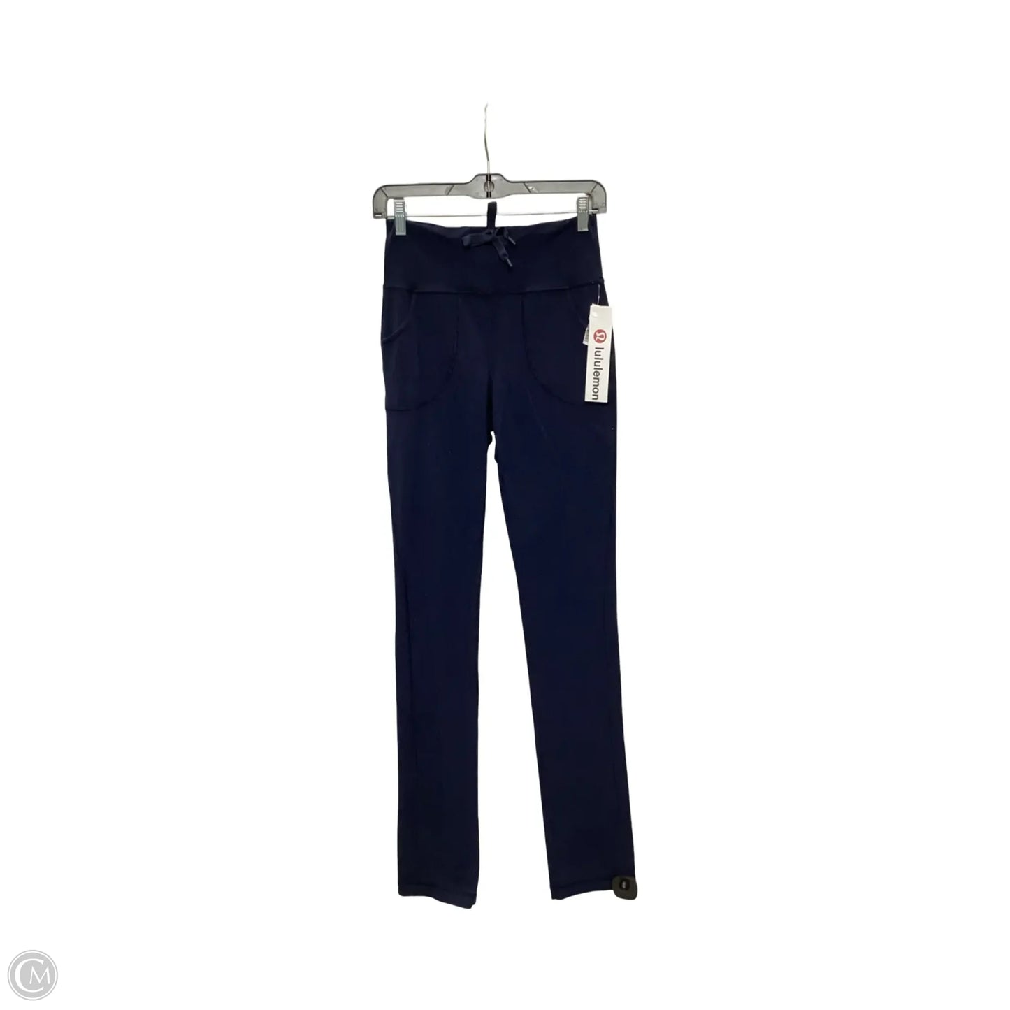 Athletic Pants By Lululemon In Navy, Size: 6
