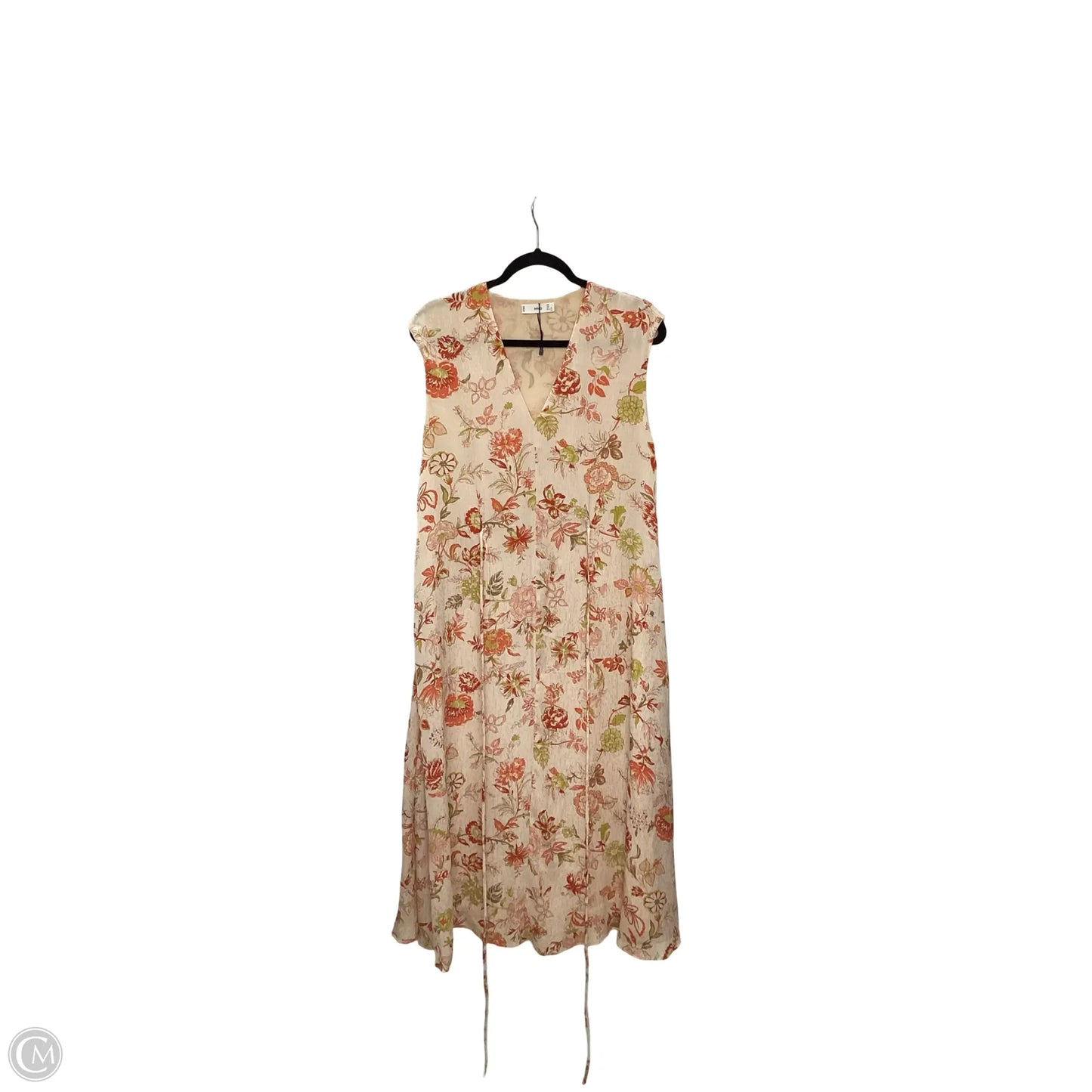 Dress Casual Maxi By Mng In Floral Print, Size: 4