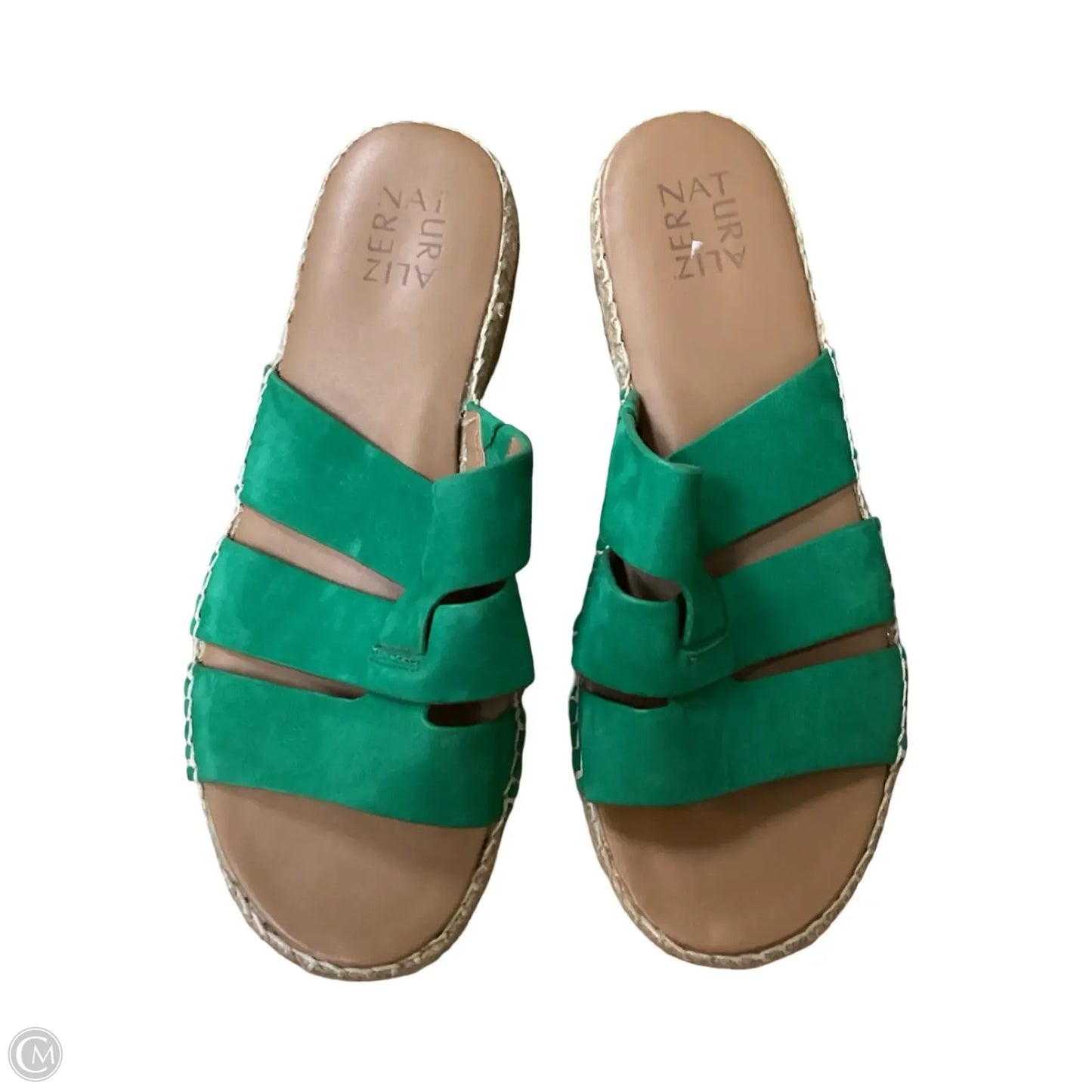 Sandals Flats By Naturalizer In Green, Size: 9
