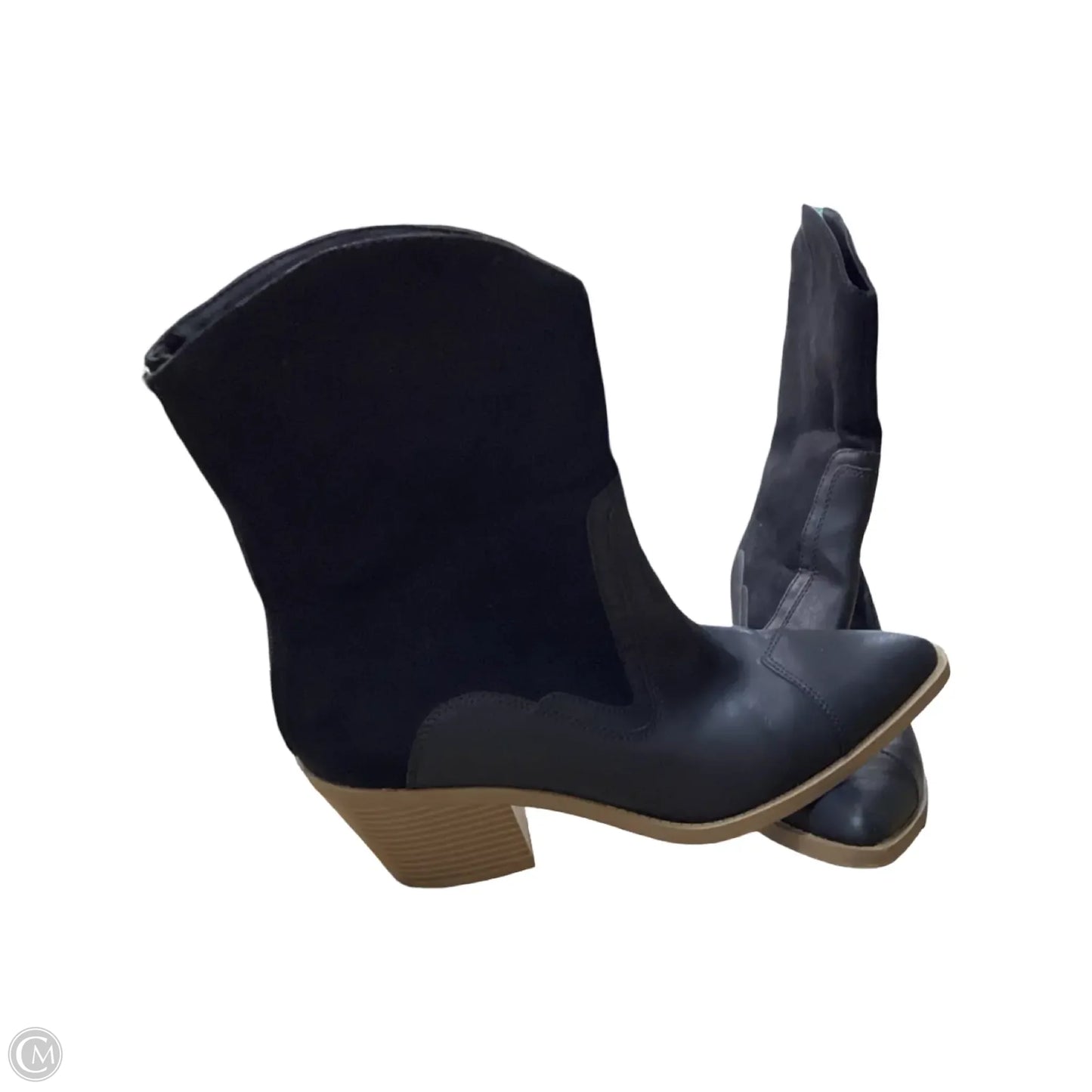Boots Western By Wonderly In Black, Size: 10