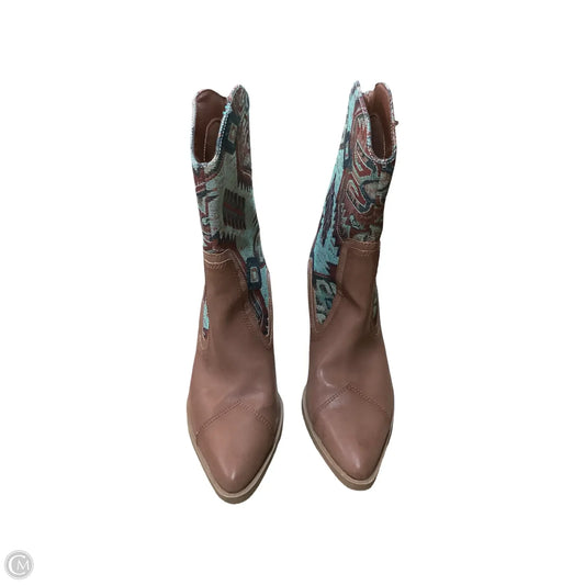 Boots Western By Wonderly In Teal, Size: 10