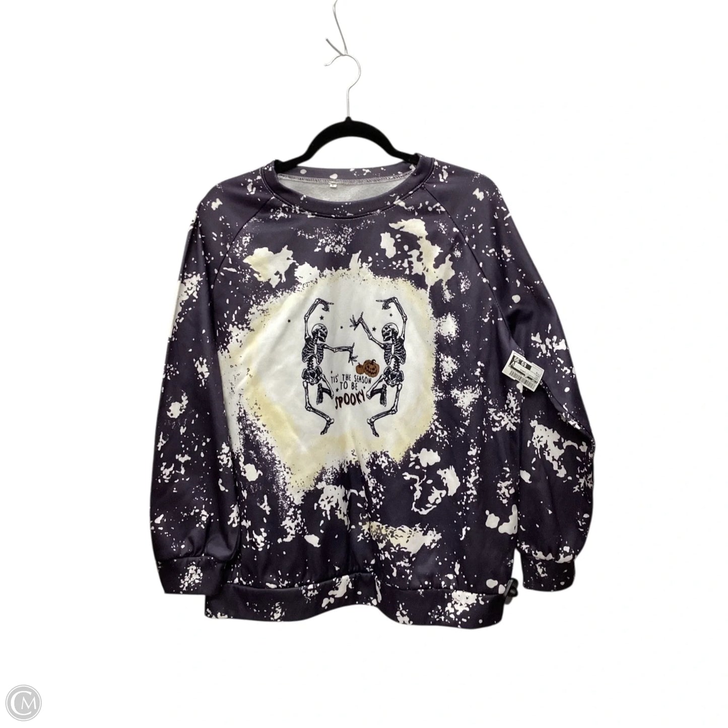 Sweatshirt Crewneck By Cmf In Grey, Size: M