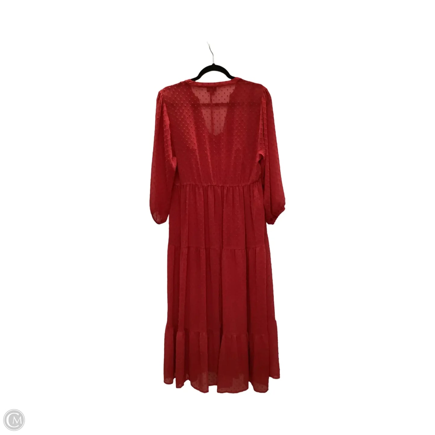 Dress Casual Maxi By Torrid In Red, Size: L
