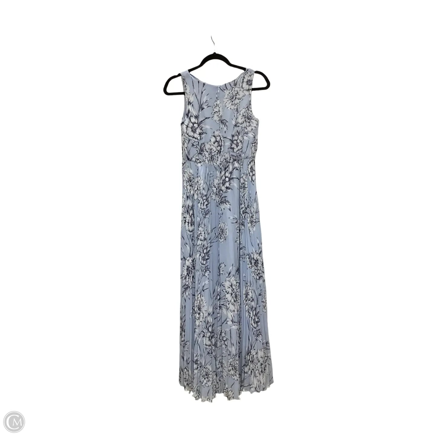 Dress Casual Maxi By Eliza J In Blue & White, Size: 0
