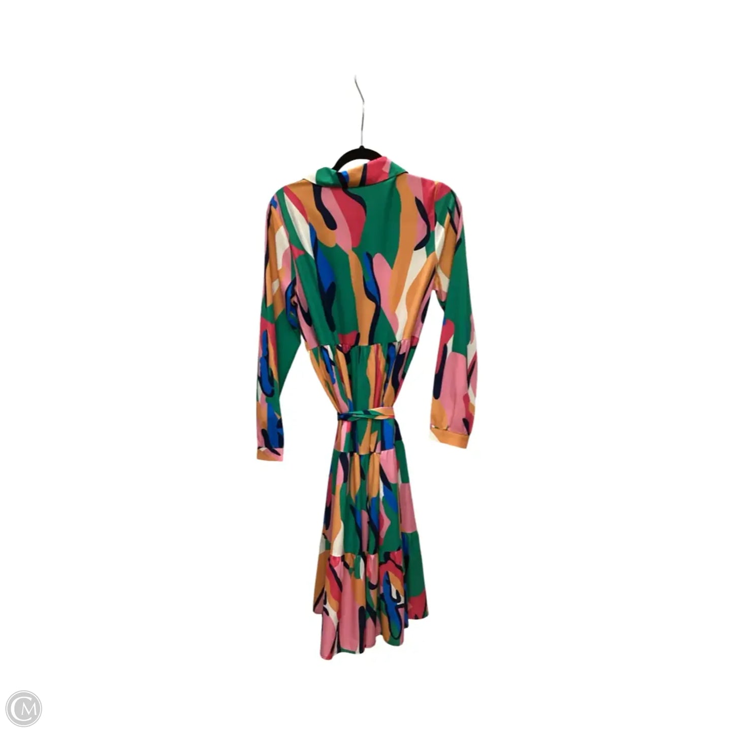 Dress Casual Midi By Sunday Up In Geometric Pattern, Size: M
