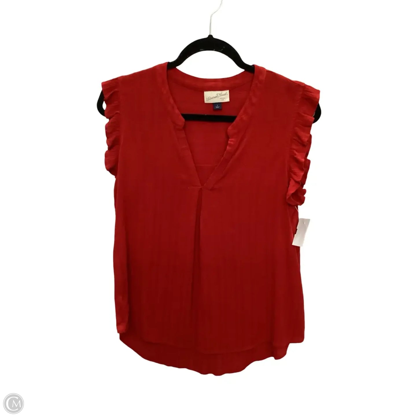 Blouse Sleeveless By Universal Thread In Red, Size: S