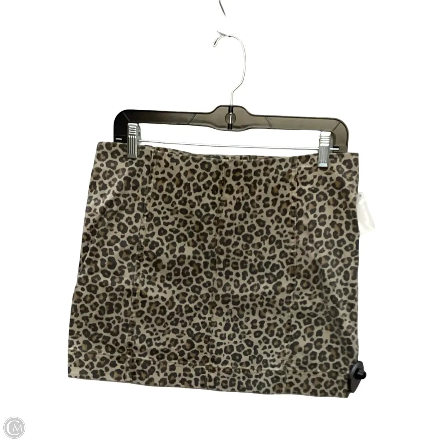 Skirt Mini & Short By Jolt In Animal Print, Size: 12
