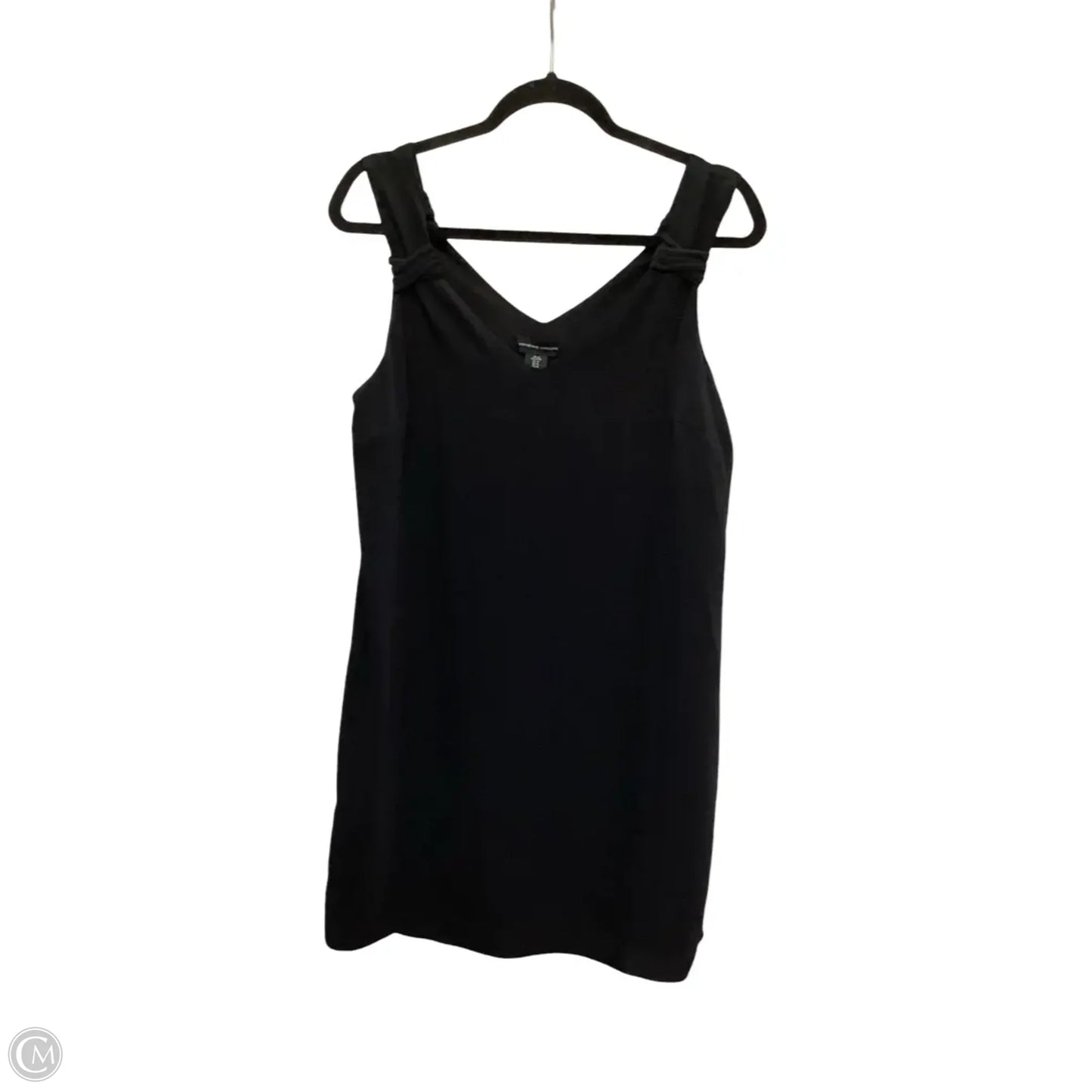 Dress Casual Short By Adrienne Vittadini In Black, Size: M