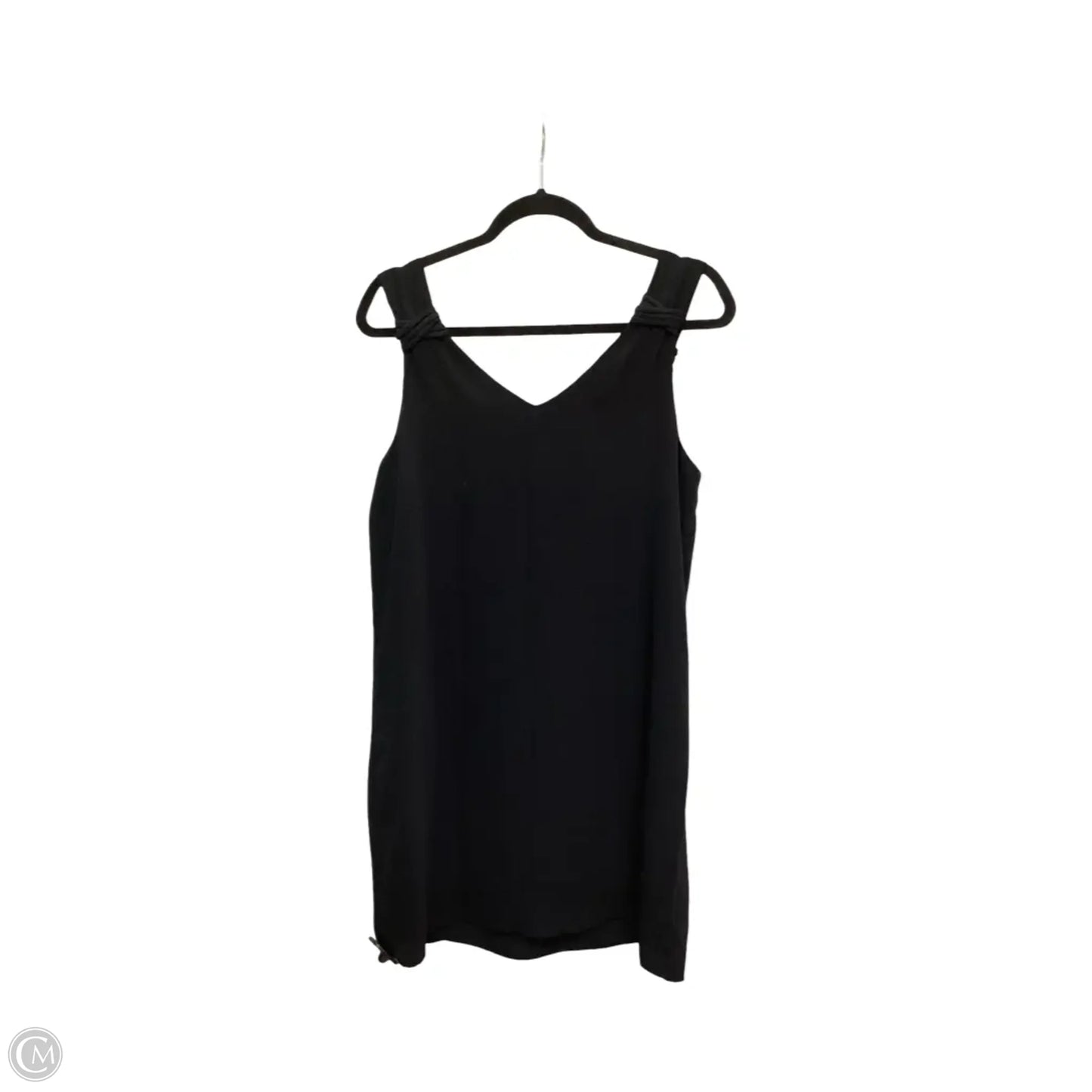 Dress Casual Short By Adrienne Vittadini In Black, Size: M