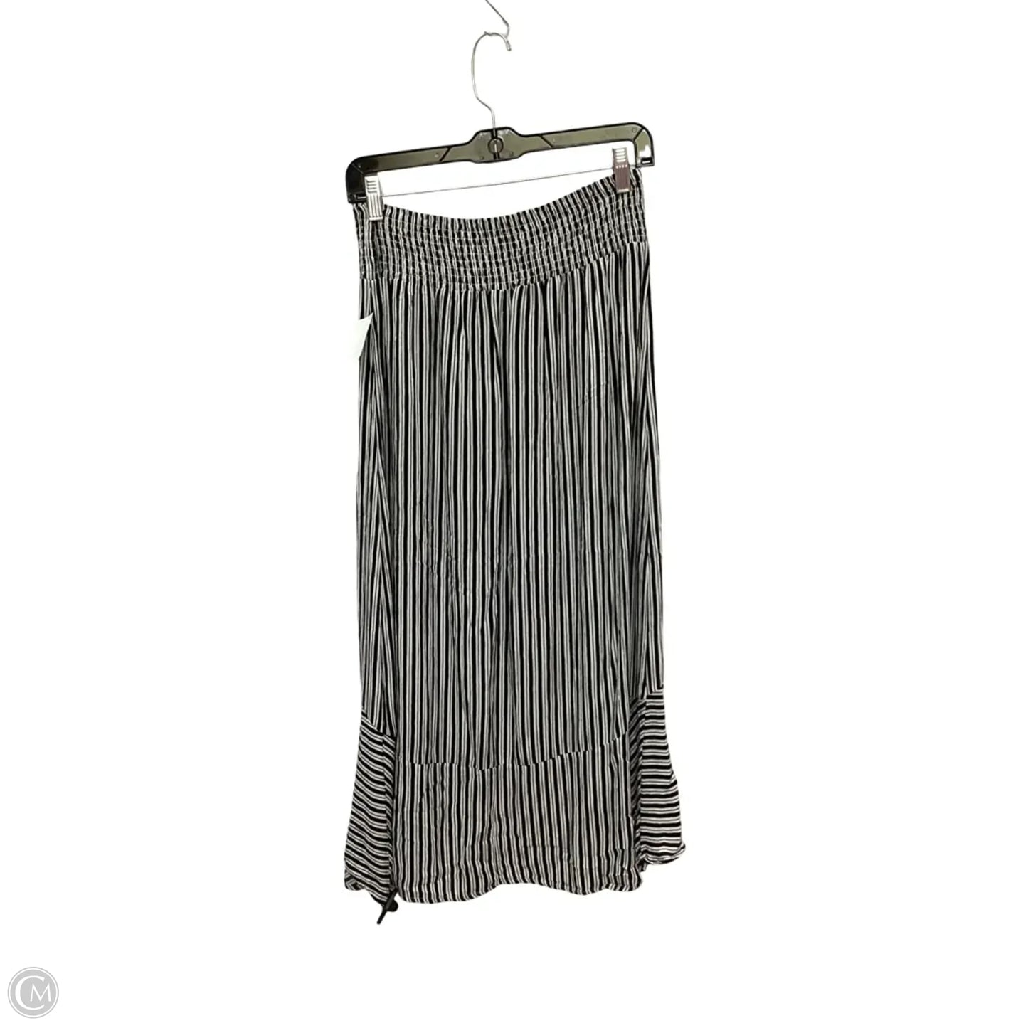 Skirt Midi By Pink Laundry In Striped Pattern, Size: M
