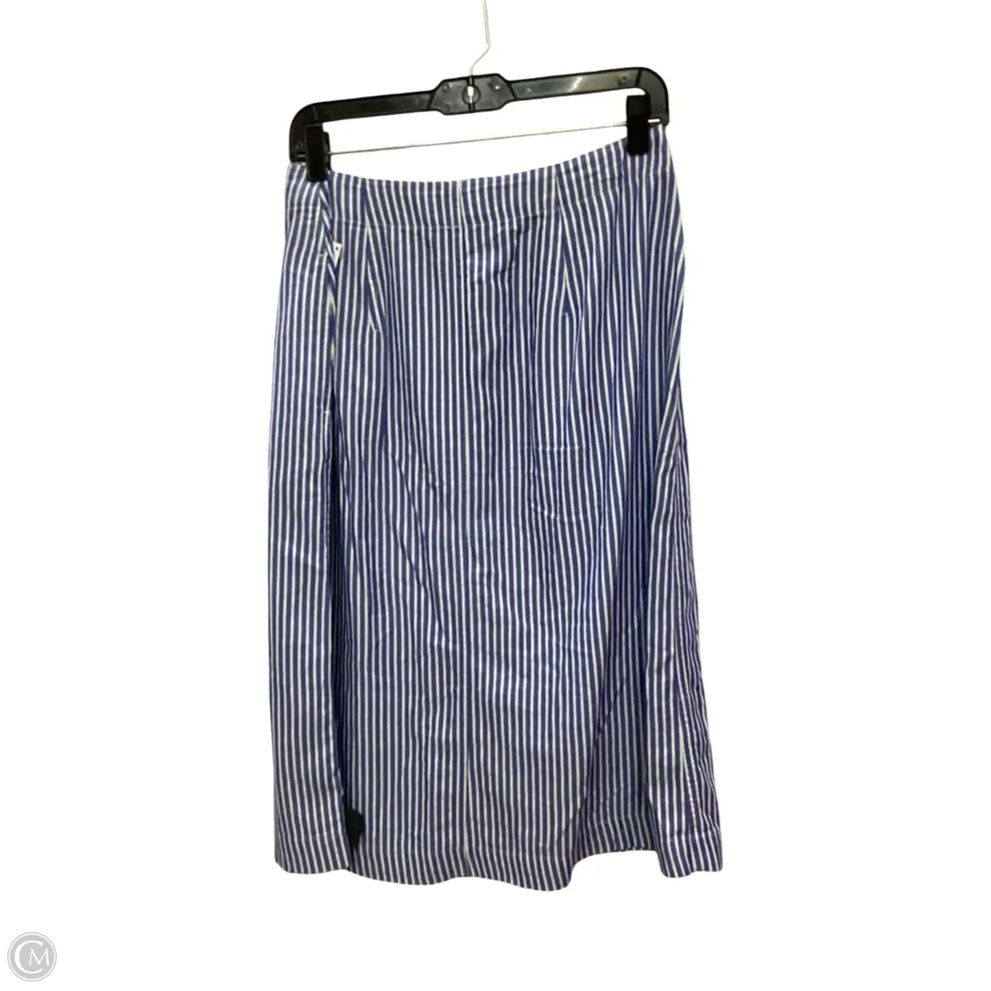 Skirt Midi By Talbots In Striped Pattern, Size: 8p