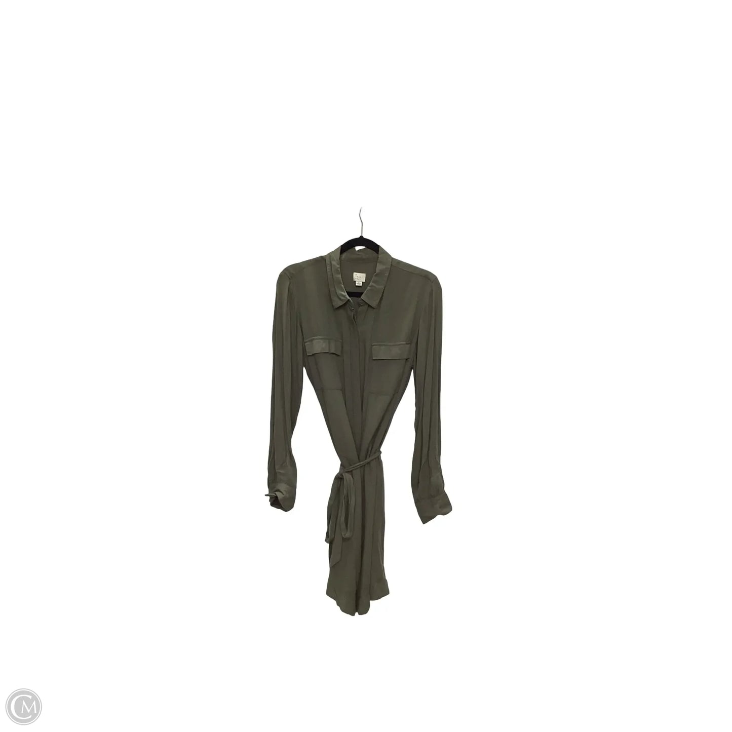 Dress Casual Short By A New Day In Green, Size: L
