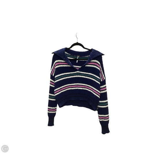 Sweater By Free People In Striped Pattern, Size: Xs