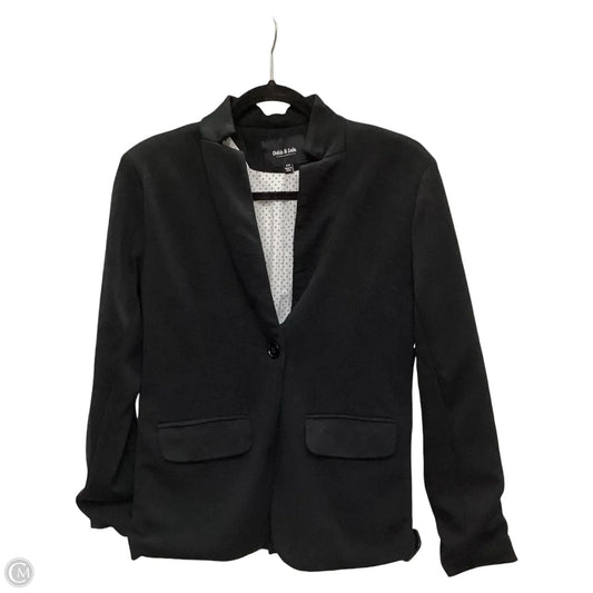 Blazer By Clothes Mentor In Black, Size: Xs