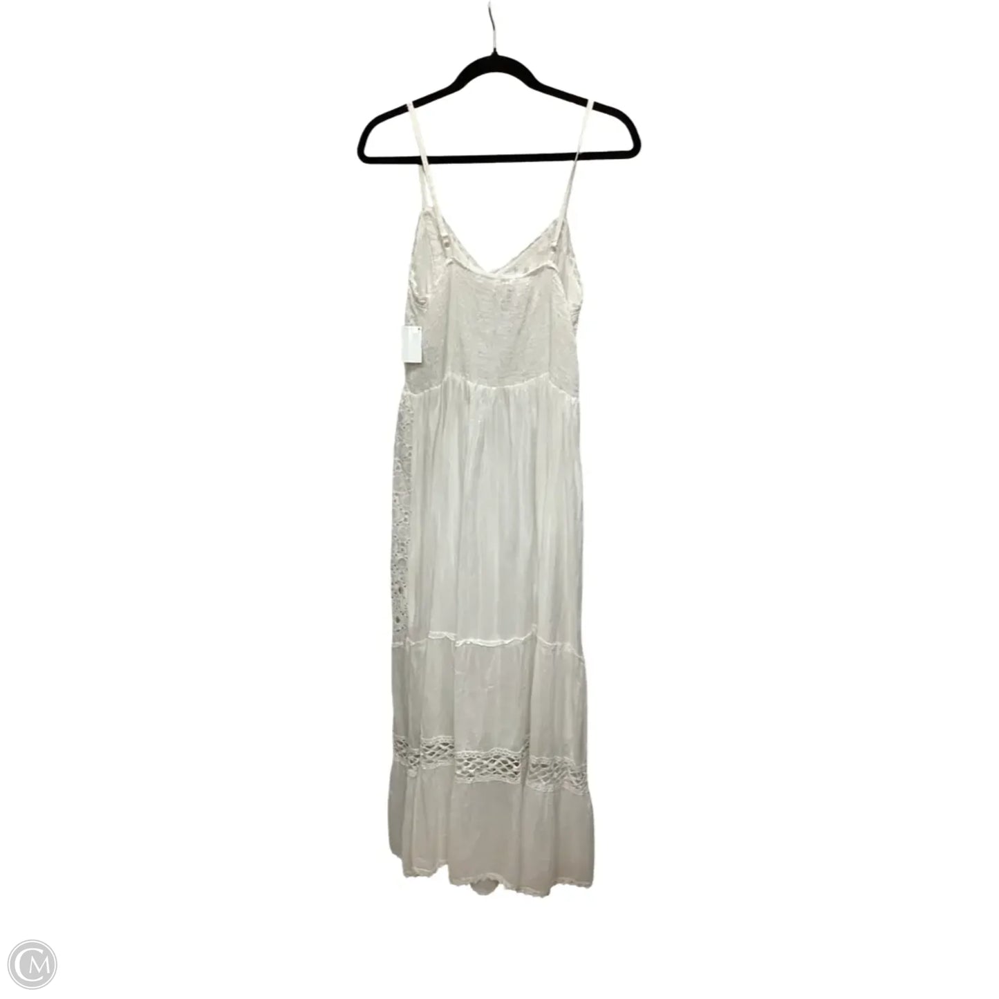 Dress Casual Maxi By ME 2 MAGIC In White, Size: L