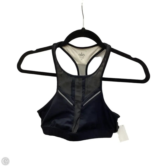 Athletic Bra By Alo In Black, Size: Xs