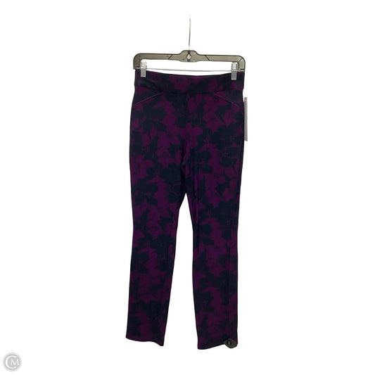 Pants Cropped By Chicos In Floral Print, Size: 0