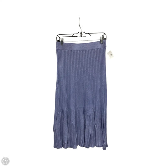 Skirt Midi By 525 America In Blue, Size: M