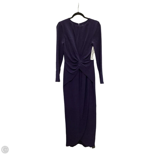 Dress Party Midi By Dress The Population In Blue, Size: S