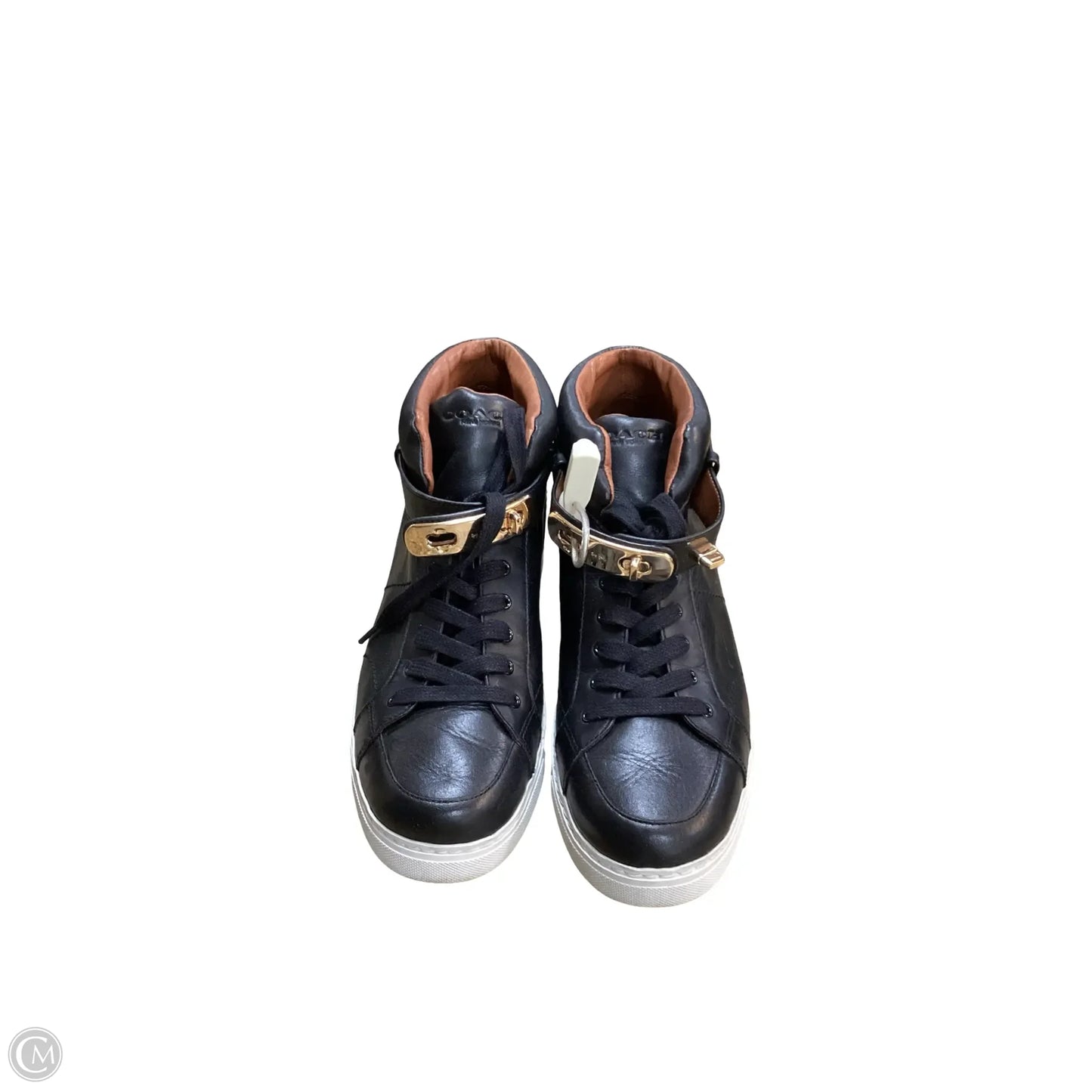 Shoes Designer By Coach In Black, Size: 10