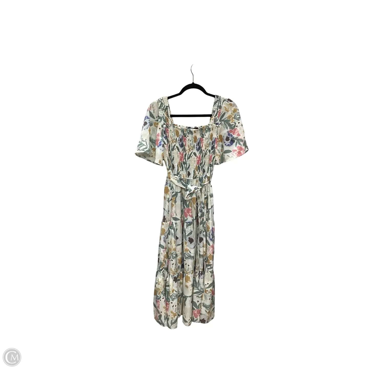 Dress Casual Maxi By Simplee In Floral Print, Size: M