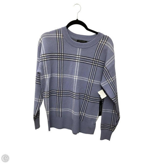 Sweater By Tahari In Plaid Pattern, Size: M