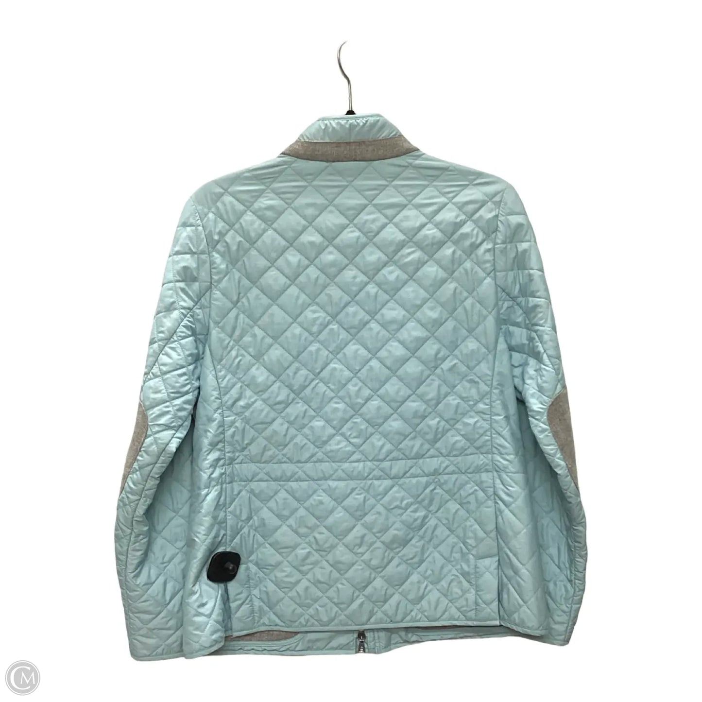 Jacket Puffer & Quilted By Peter Millar In Blue, Size: M