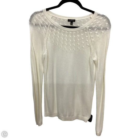 Sweater By Talbots In Cream, Size: Xs