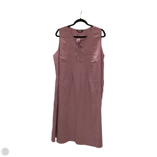 Dress Casual Short By Bloomchic In Purple, Size: 1x