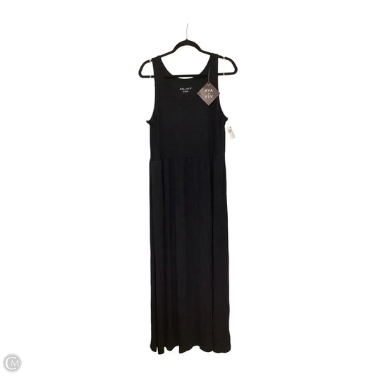 Dress Casual Maxi By Ava & Viv In Black, Size: 1x