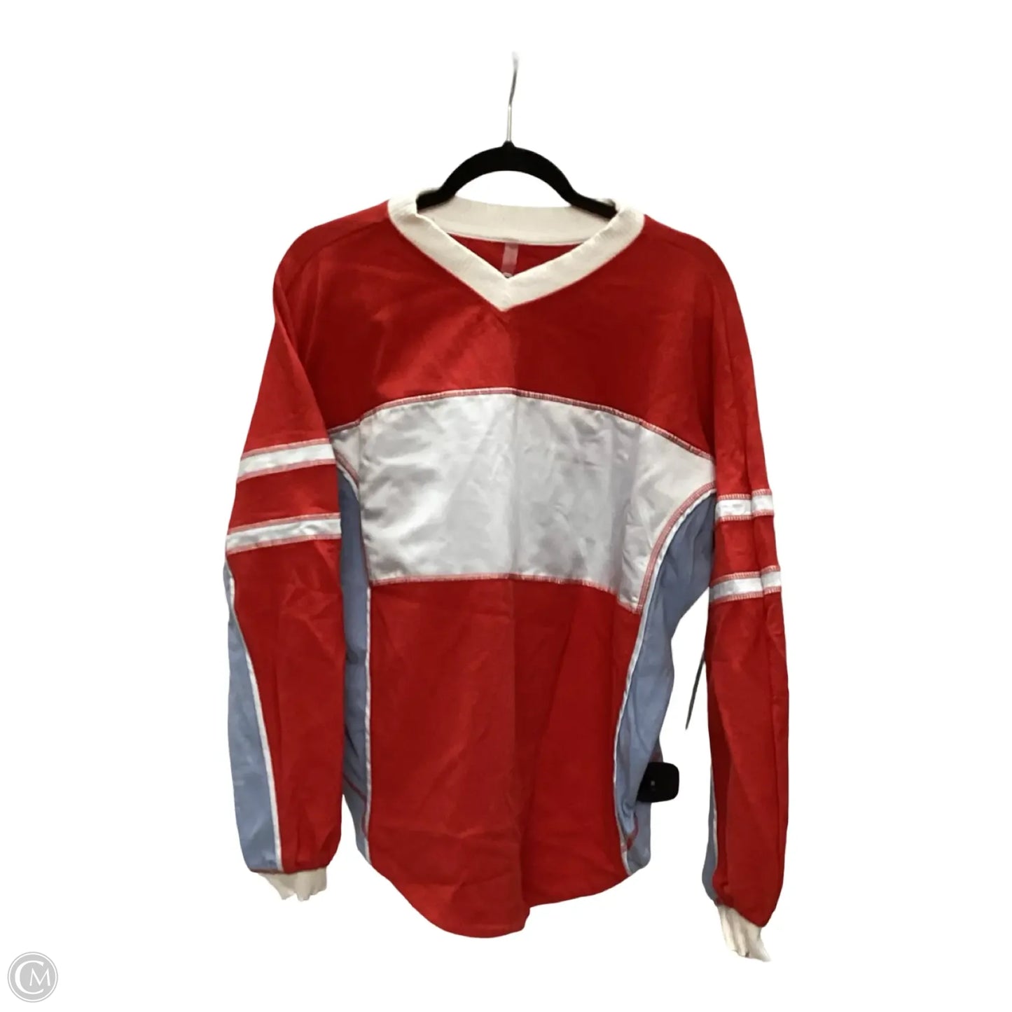 Sweatshirt Crewneck By Free People In Red, Size: Xs