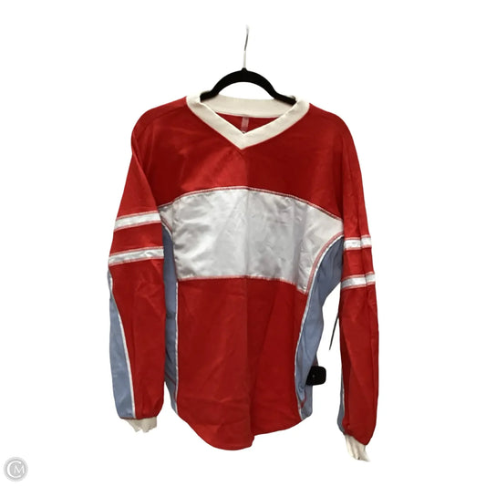 Sweatshirt Crewneck By Free People In Red, Size: Xs