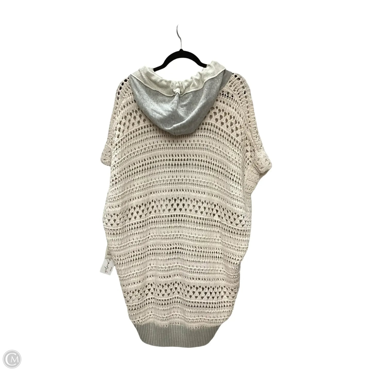 Sweatshirt Hoodie By Free People In Grey, Size: Xs