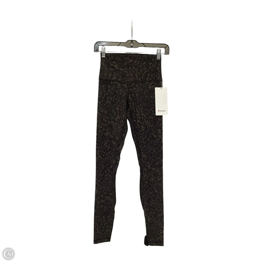 Athletic Leggings By Lululemon In Camouflage Print, Size: 4