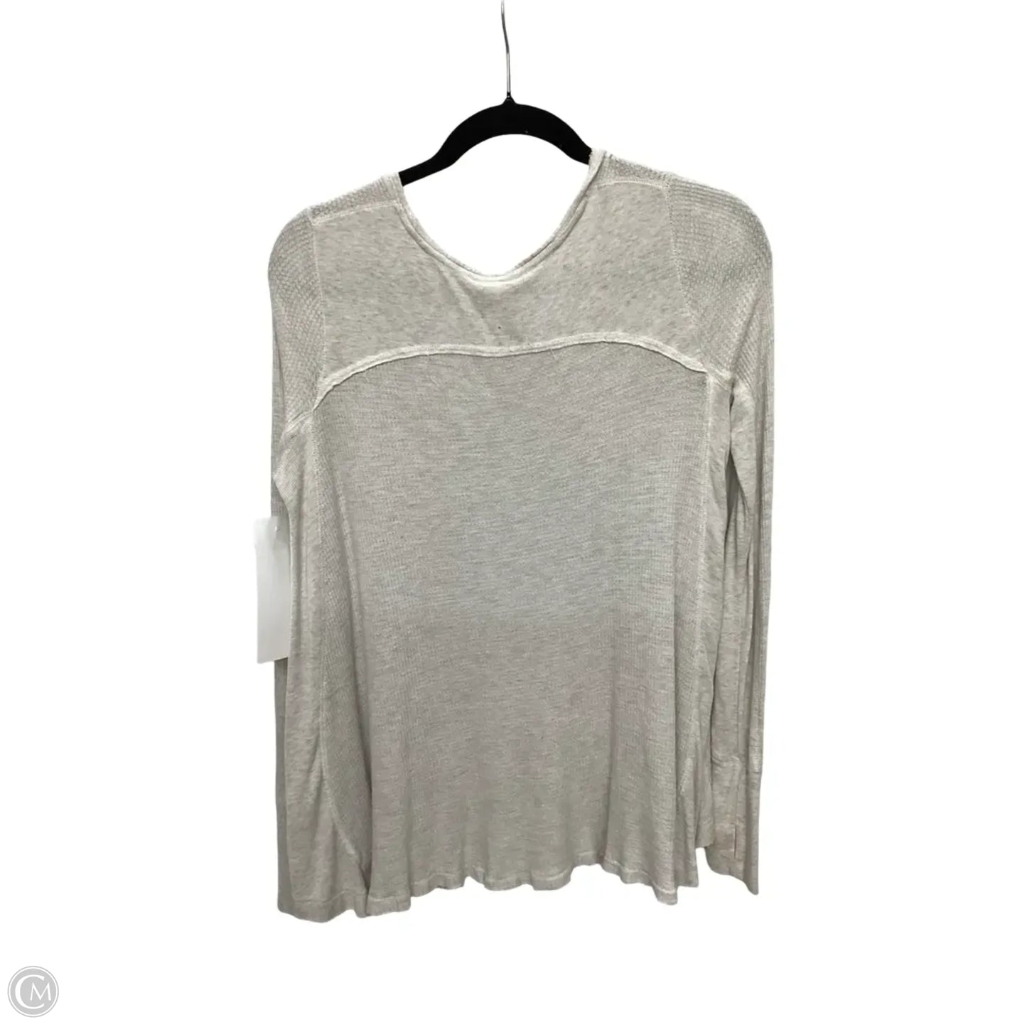 Blouse Long Sleeve By Free People In Tan, Size: Xs
