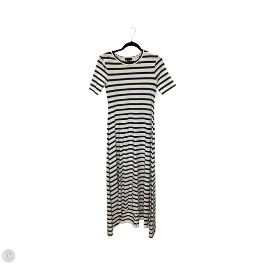 Dress Casual Midi By J. Crew In Striped Pattern, Size: Sp