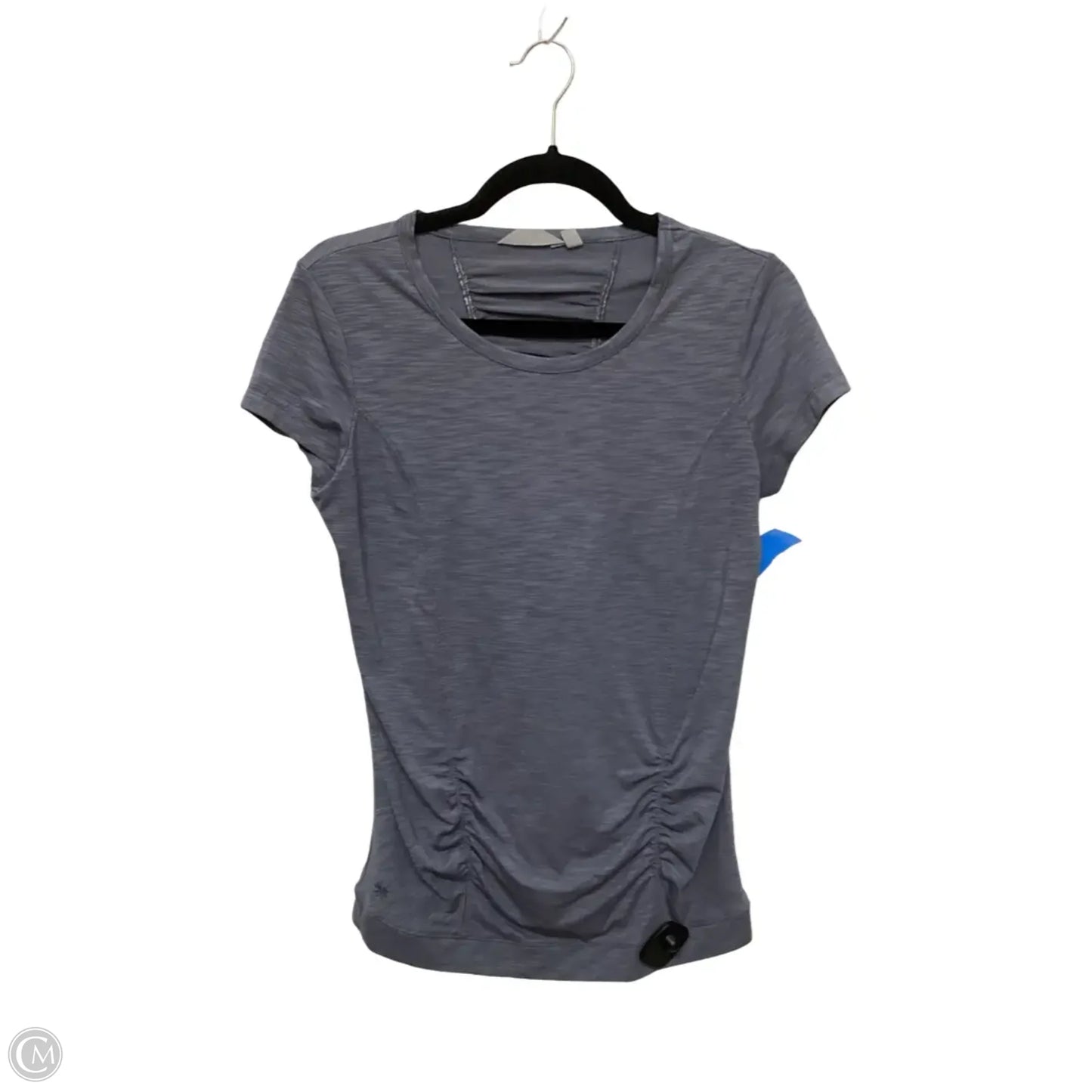 Athletic Top Short Sleeve By Athleta In Grey, Size: Xs