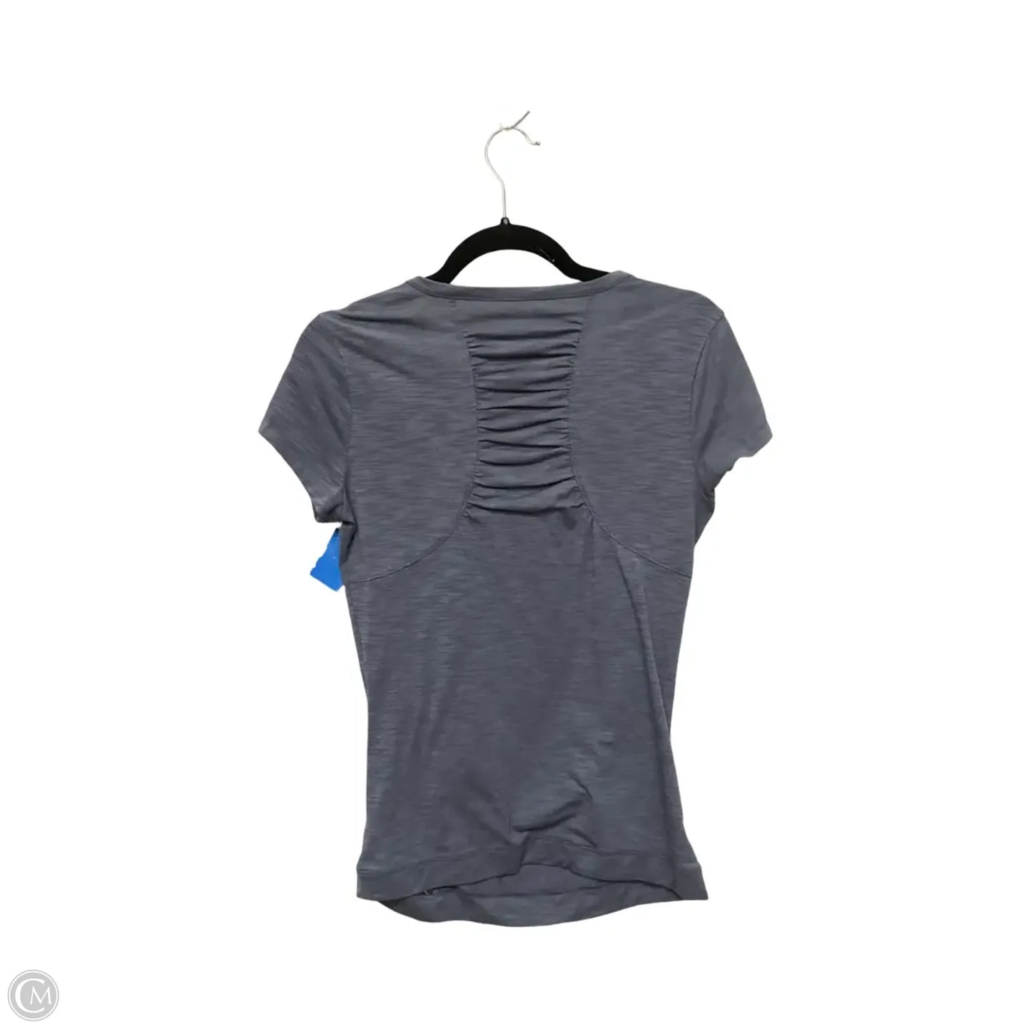 Athletic Top Short Sleeve By Athleta In Grey, Size: Xs