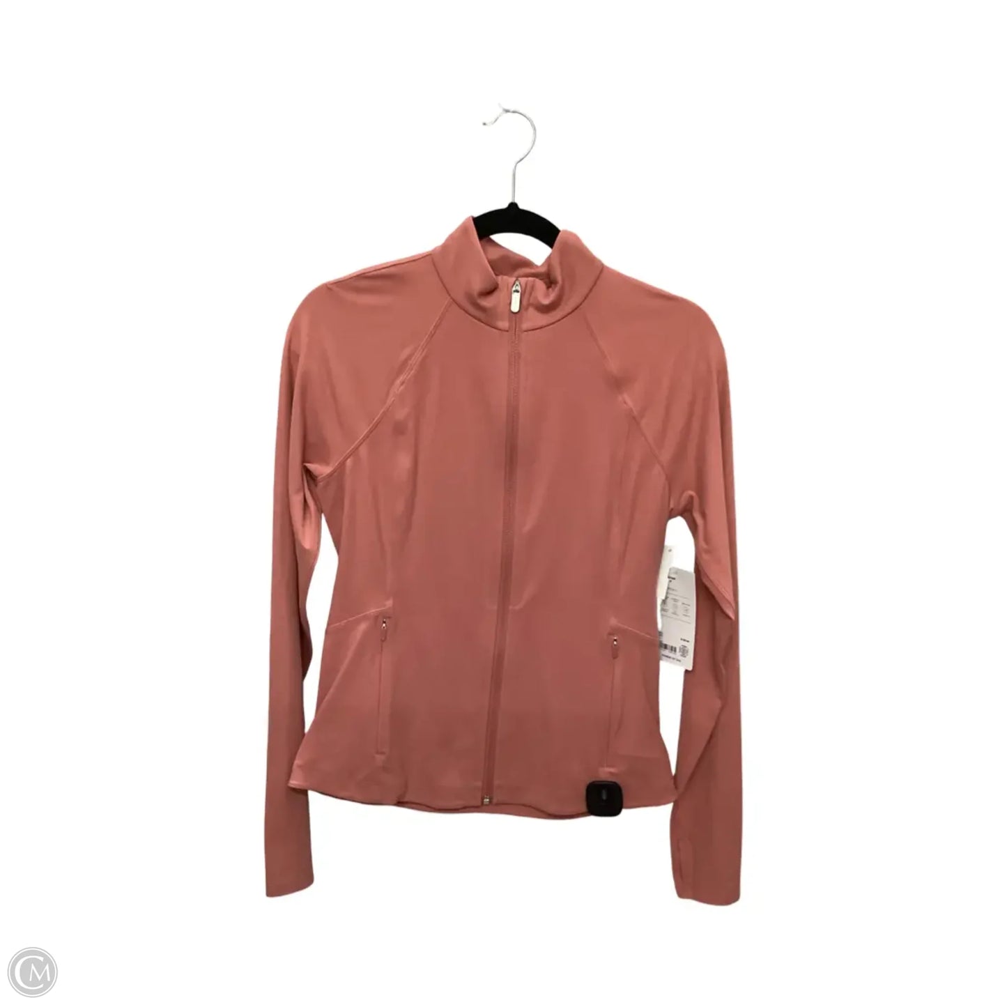 Athletic Jacket By Athleta In Orange, Size: M