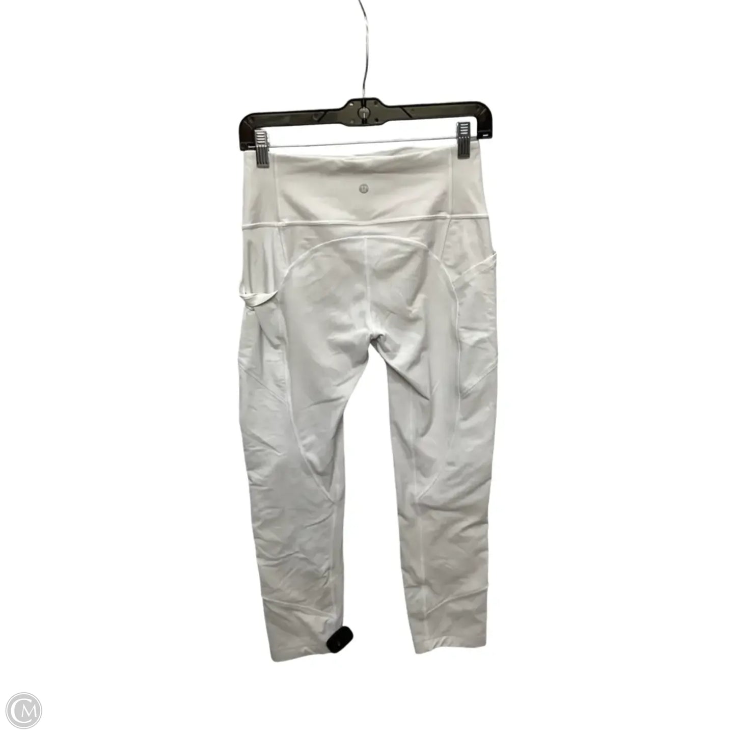 Athletic Leggings By Lululemon In White, Size: 8