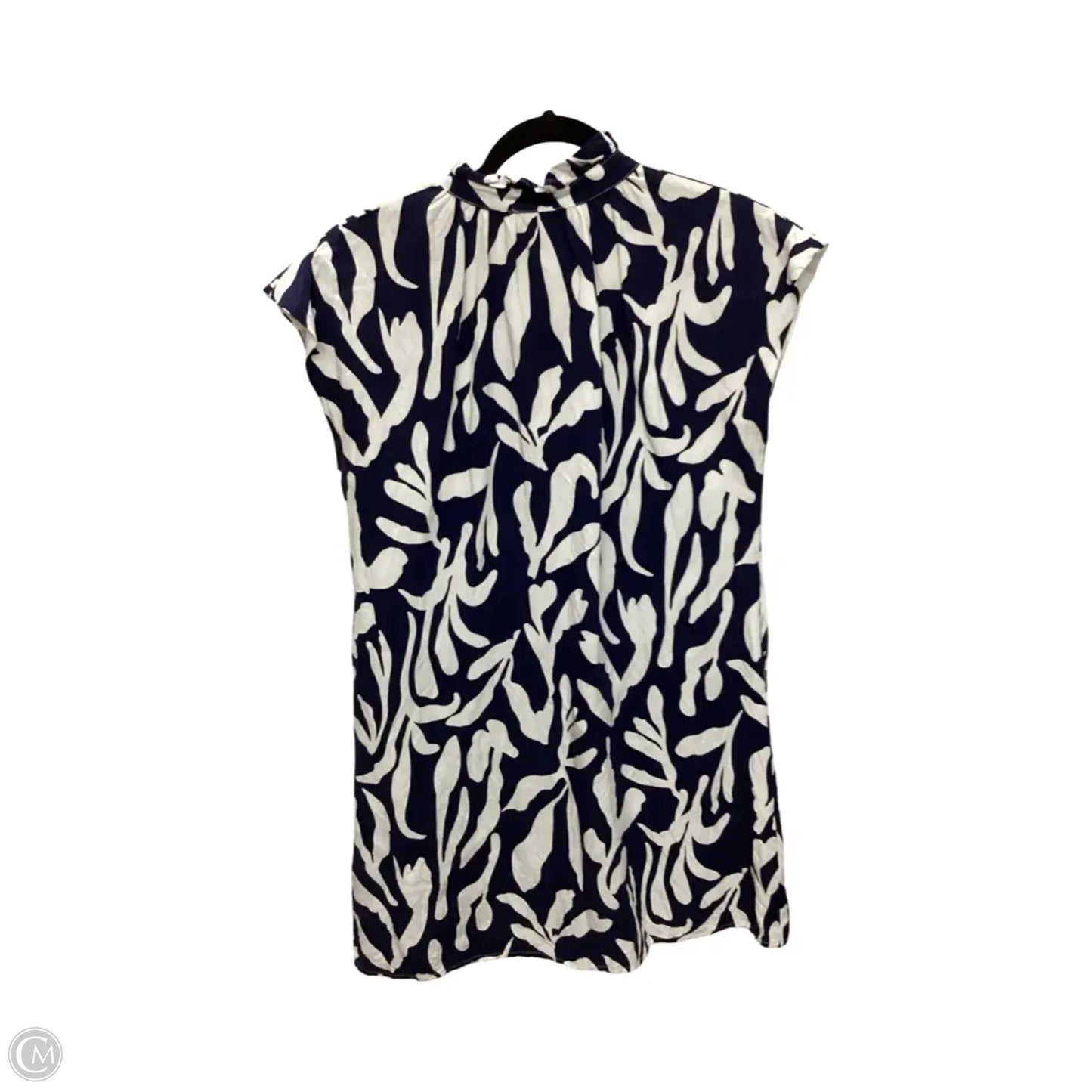 Dress Casual Short By Thml In Blue & White, Size: S
