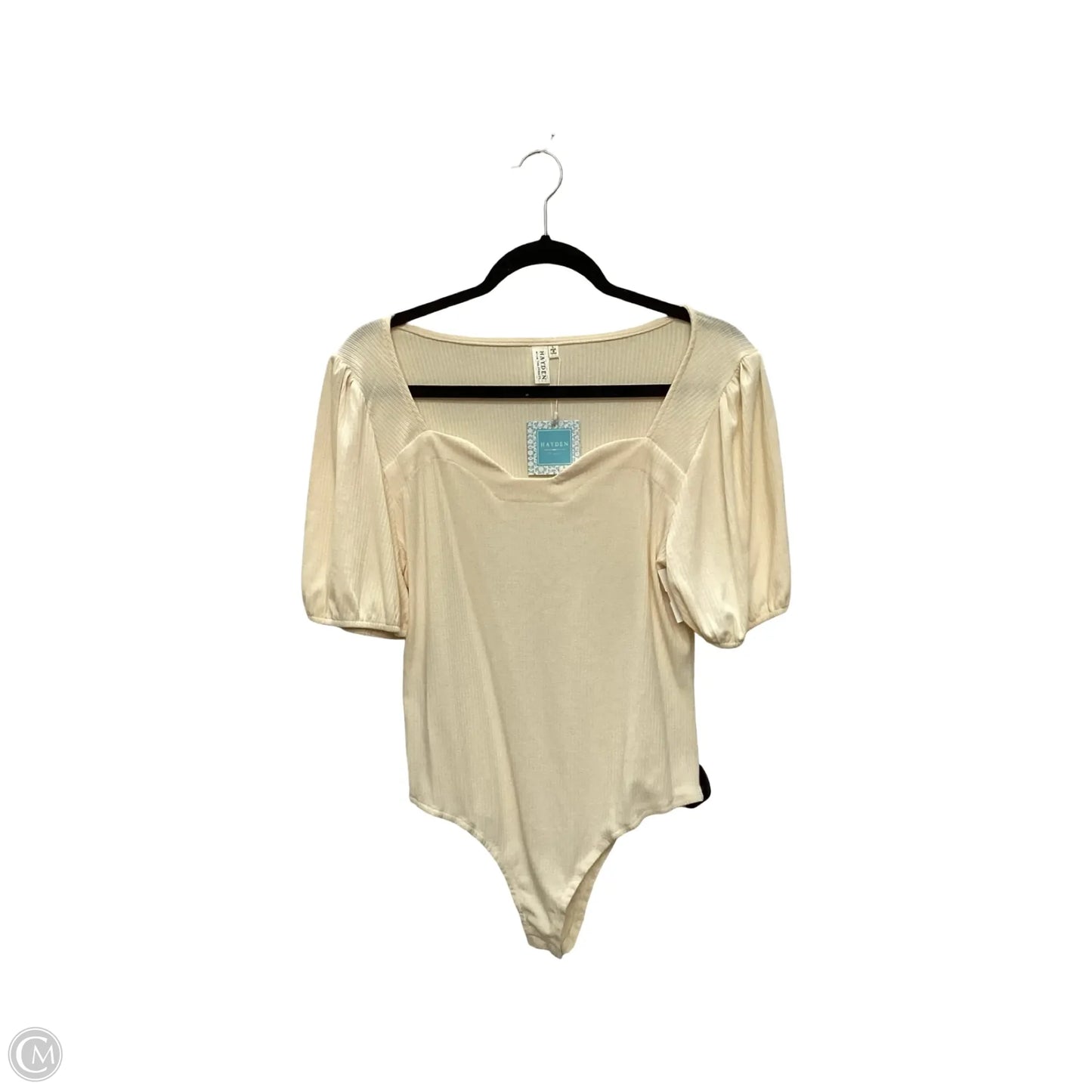 Bodysuit By Hayden La In Cream, Size: L