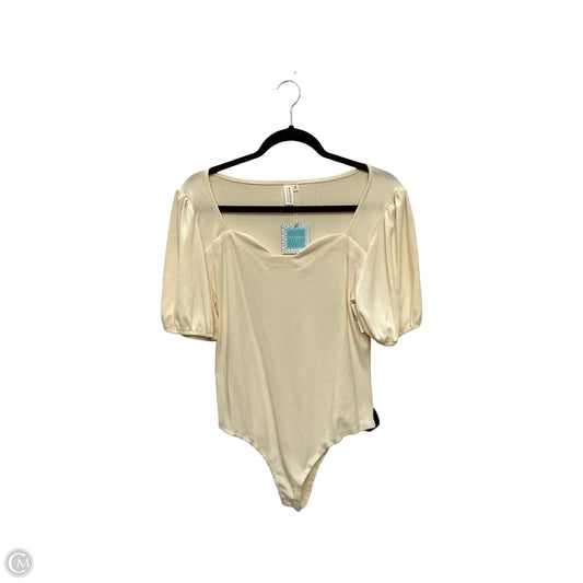 Bodysuit By Hayden La In Cream, Size: L