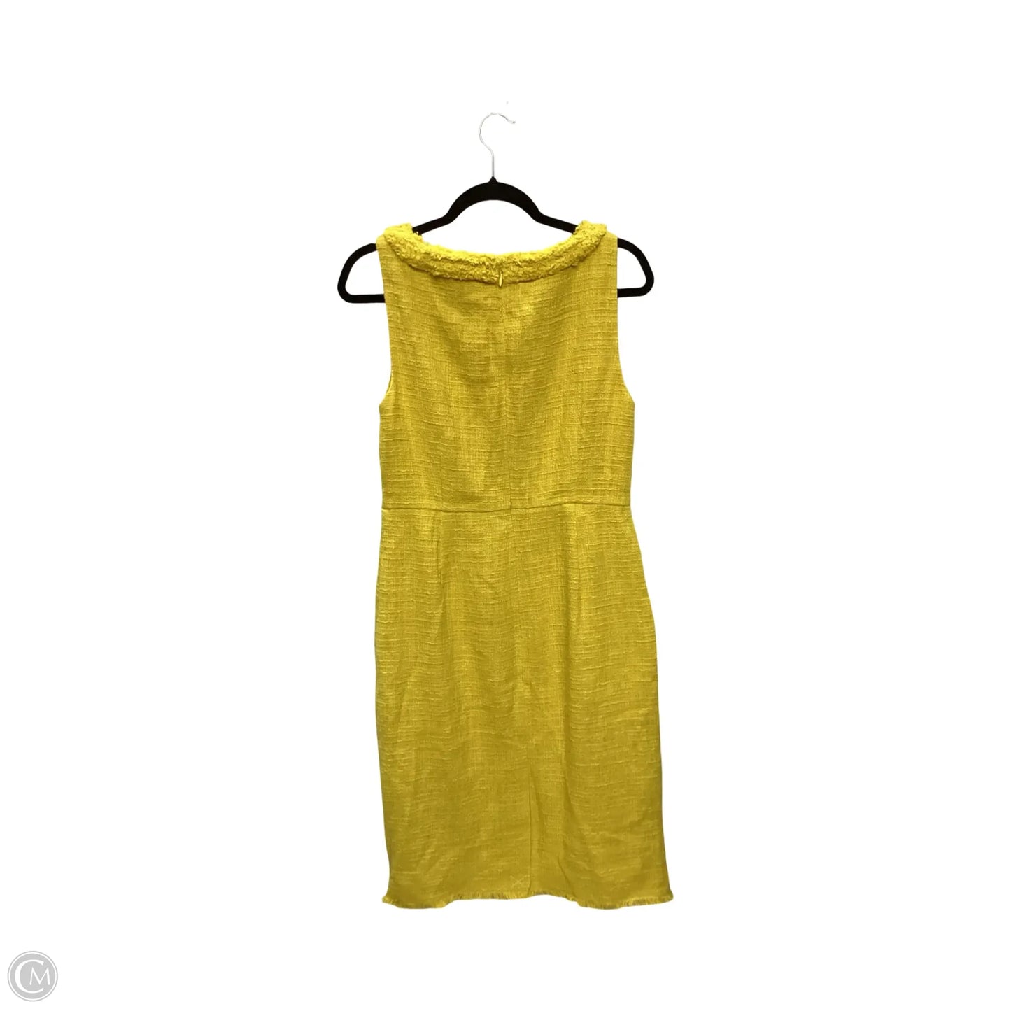 Dress Work By J. Crew In Yellow, Size: 10