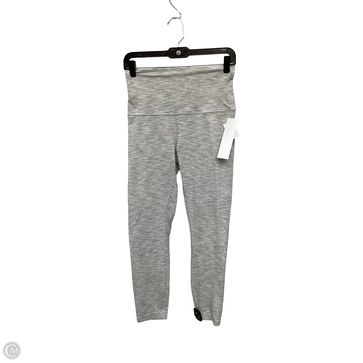 Athletic Leggings By Lululemon In Grey, Size: 8