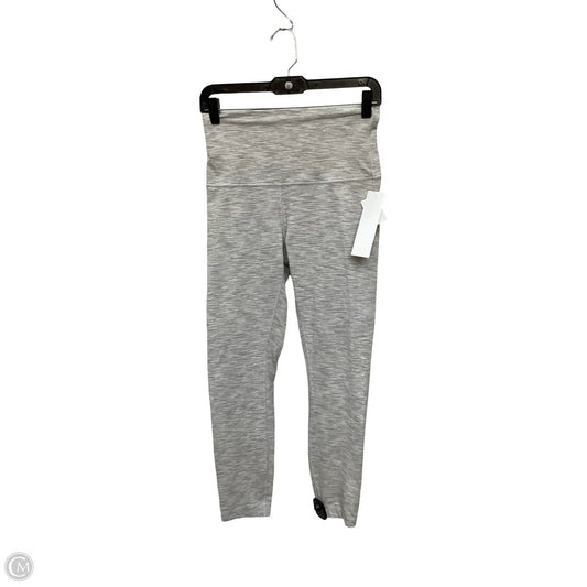 Athletic Leggings By Lululemon In Grey, Size: 8