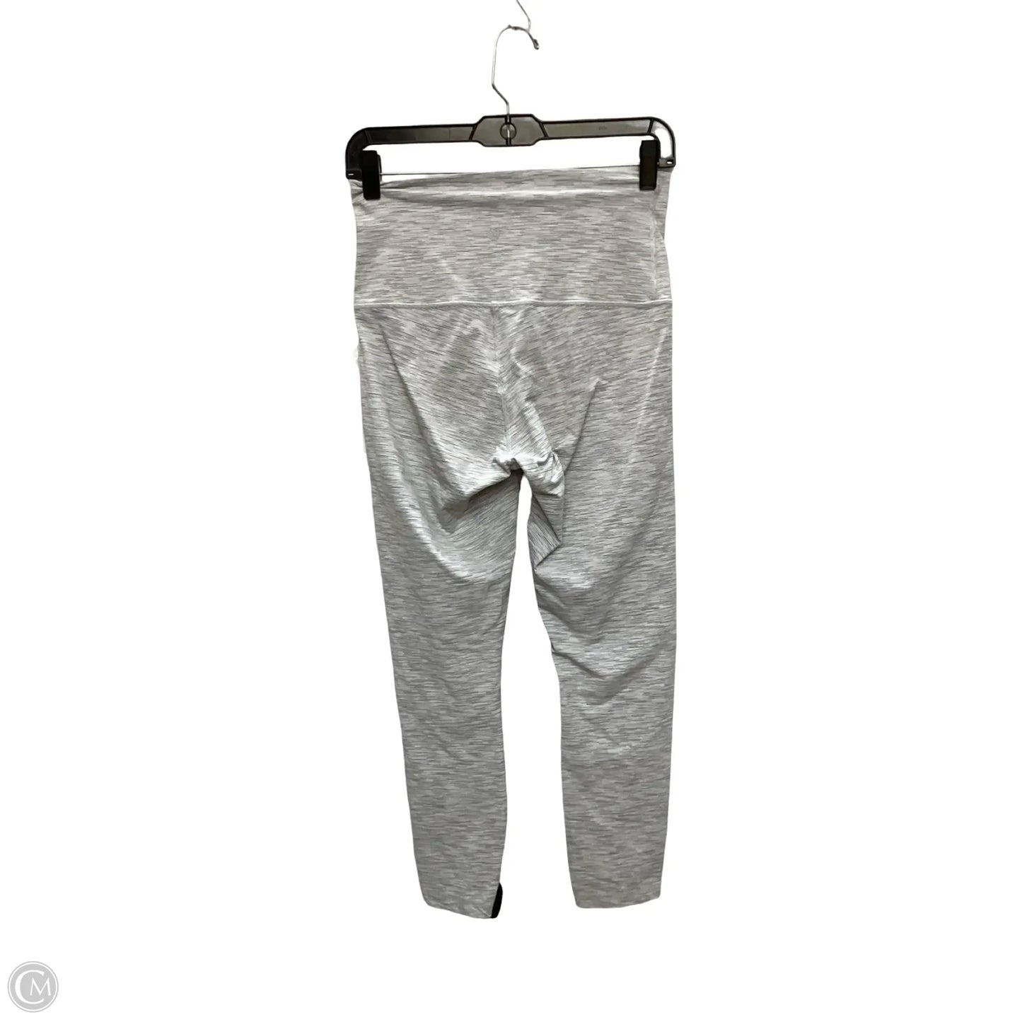 Athletic Leggings By Lululemon In Grey, Size: 8