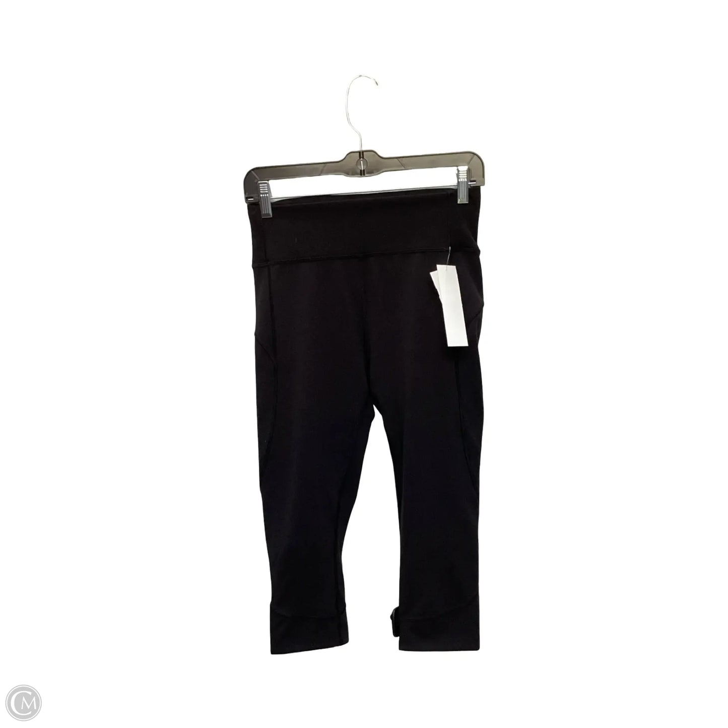 Athletic Capris By Lululemon In Black, Size: 8